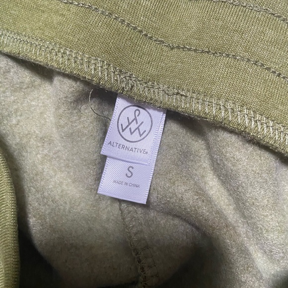 Alternative womens Green Camouflage Joggers - Picture 3 of 4